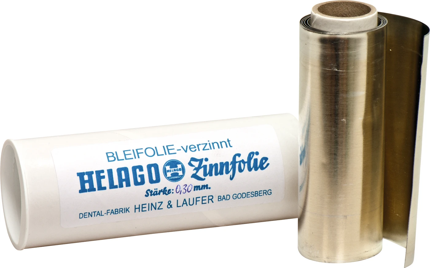 HELAGO Bleifolien verzinnt Rolle ca. 150 g, Stärke 0,3 mm