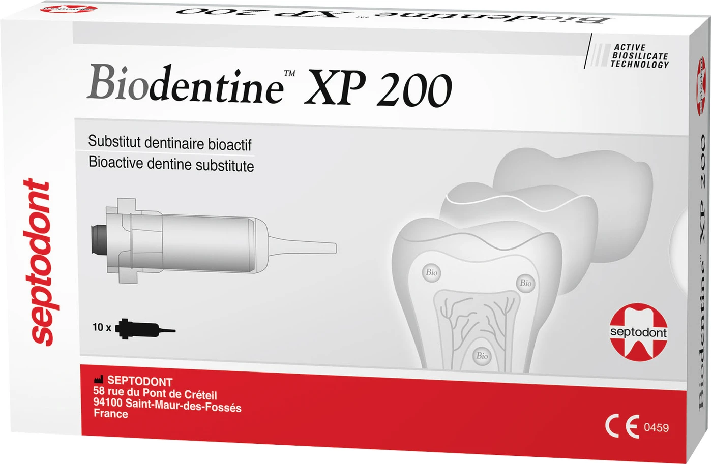 Biodentine™ XP Packung 10 Kartuschen XP 200