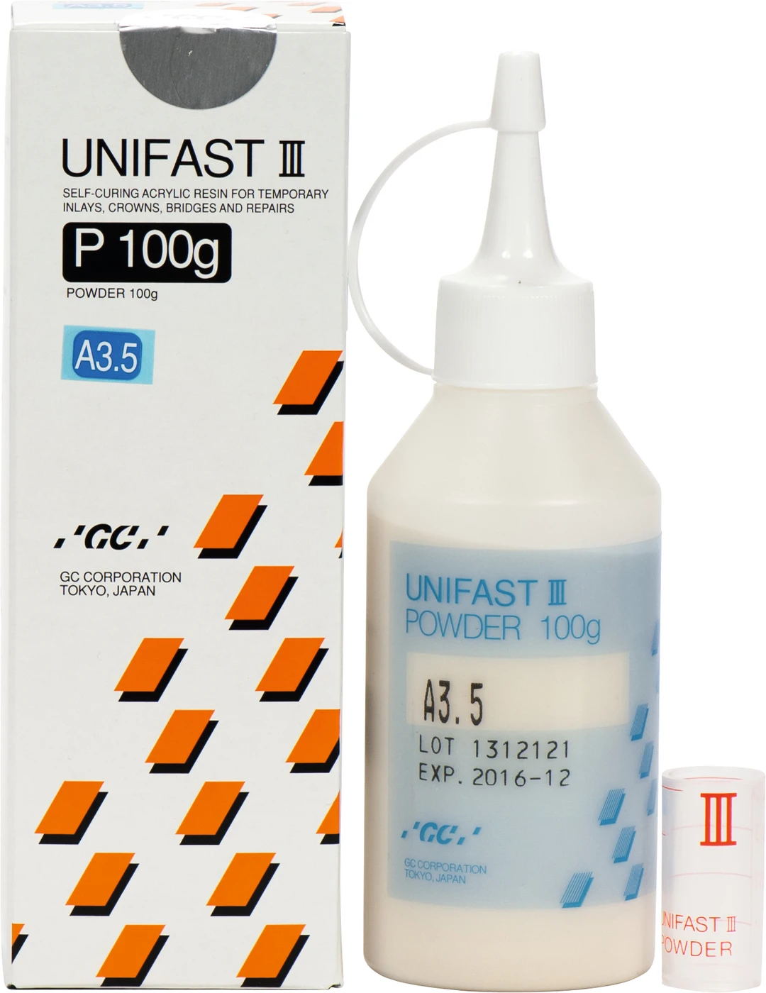 GC UNIFAST III Nachfüllpackung 100 g Pulver A3,5