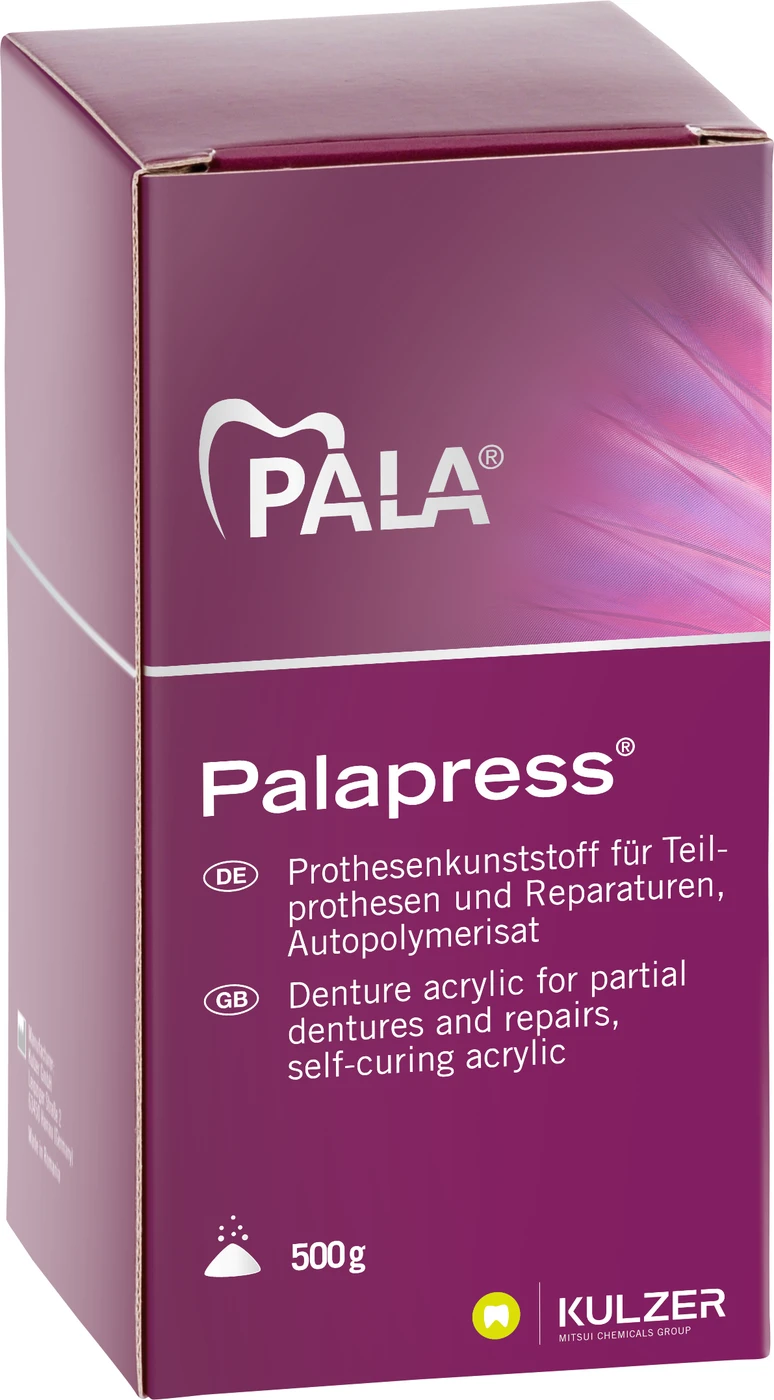 Palapress® Dose 500 g Pulver farblos