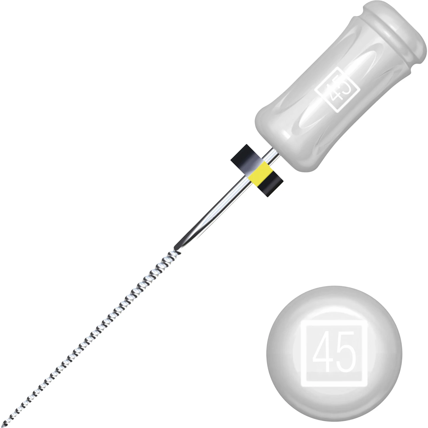 EndoMax K-Feilen Packung 6 Stück 21 mm ISO 045