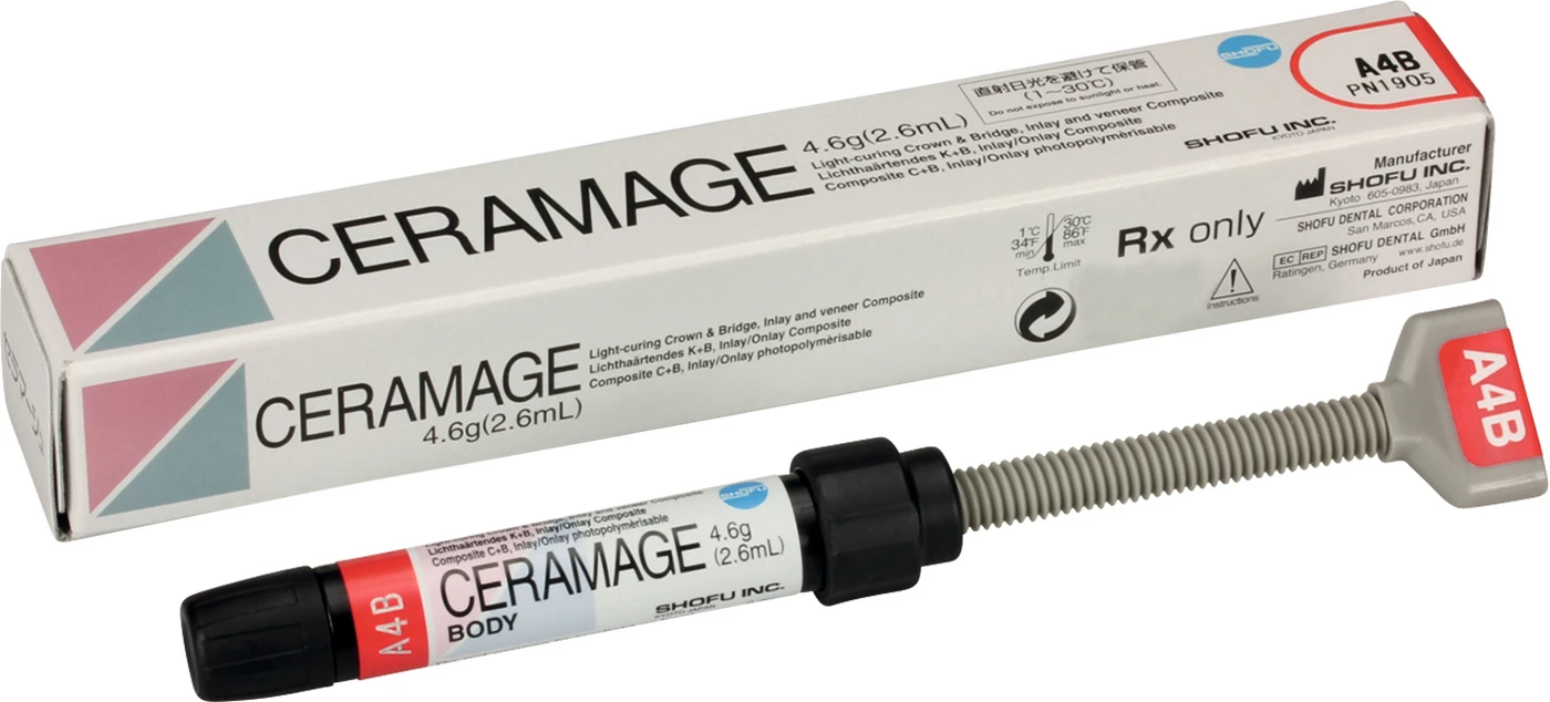 CERAMAGE Spritze 4,6 g dentin A4