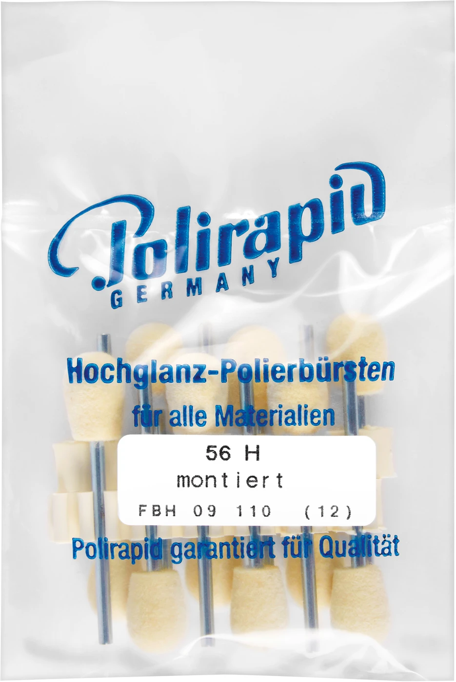 Filzkörper Packung 12 Stück Nr. 56, HP, Filz, Ø 9 mm, L: 13 mm