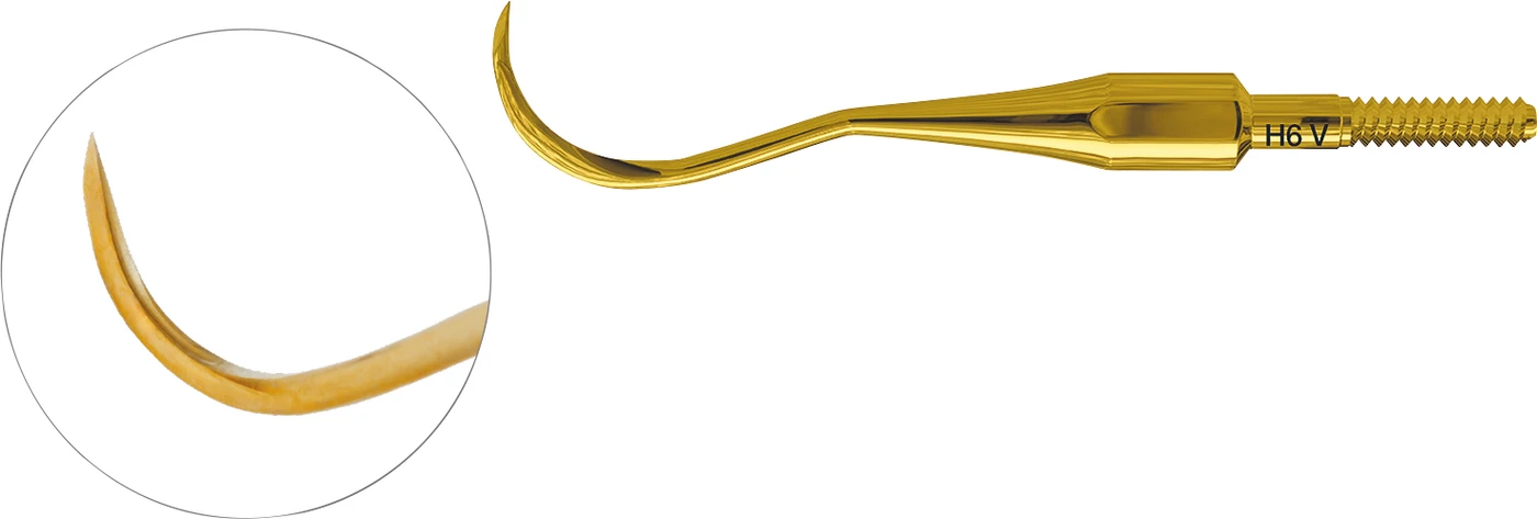 Glacier™ Quik-Tips™ - Scalers Stück Figur H6, XP² Technology™, ohne Griff