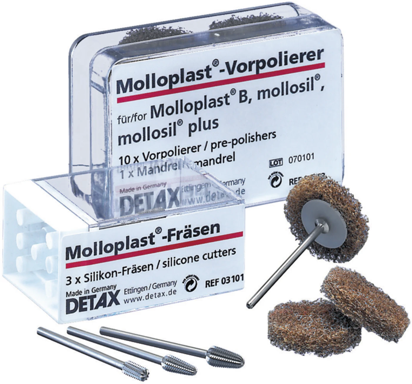 Molloplast® Packung 10 Stück, 1 Mandrell