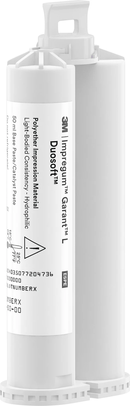 Impregum™  Penta™ DuoSoft™ Refill Packung 4 x 50 ml Doppelkartusche, 20 Mischkanülen weiß, Garant L DuoSoft