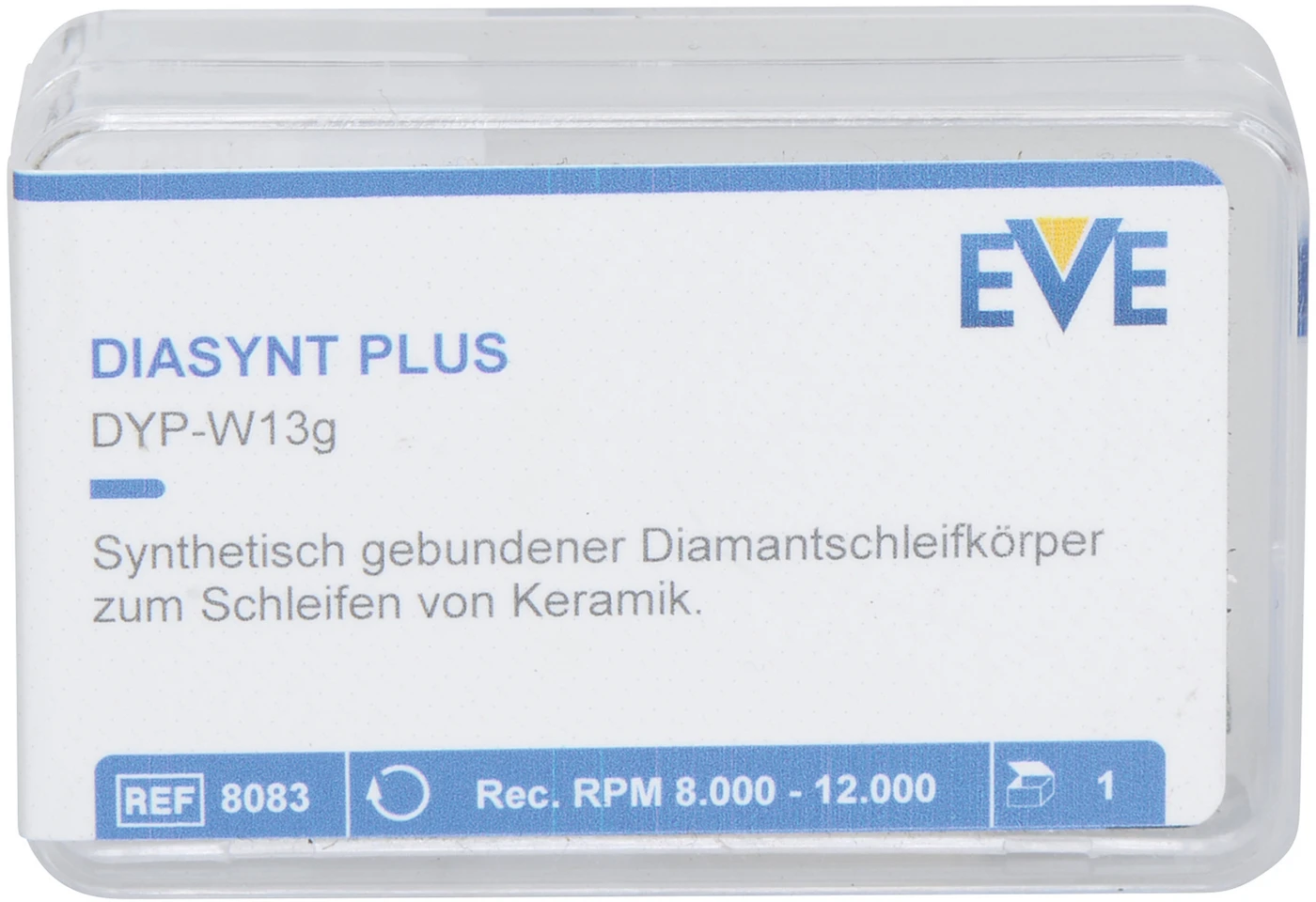 EVE DIASYNT® PLUS Stück grün grob, RA, Figur Konus, 4 x 10 mm EVE DIASYNT® PLUS Stück grün grob, RA, Figur Konus, 4 x 10 mm