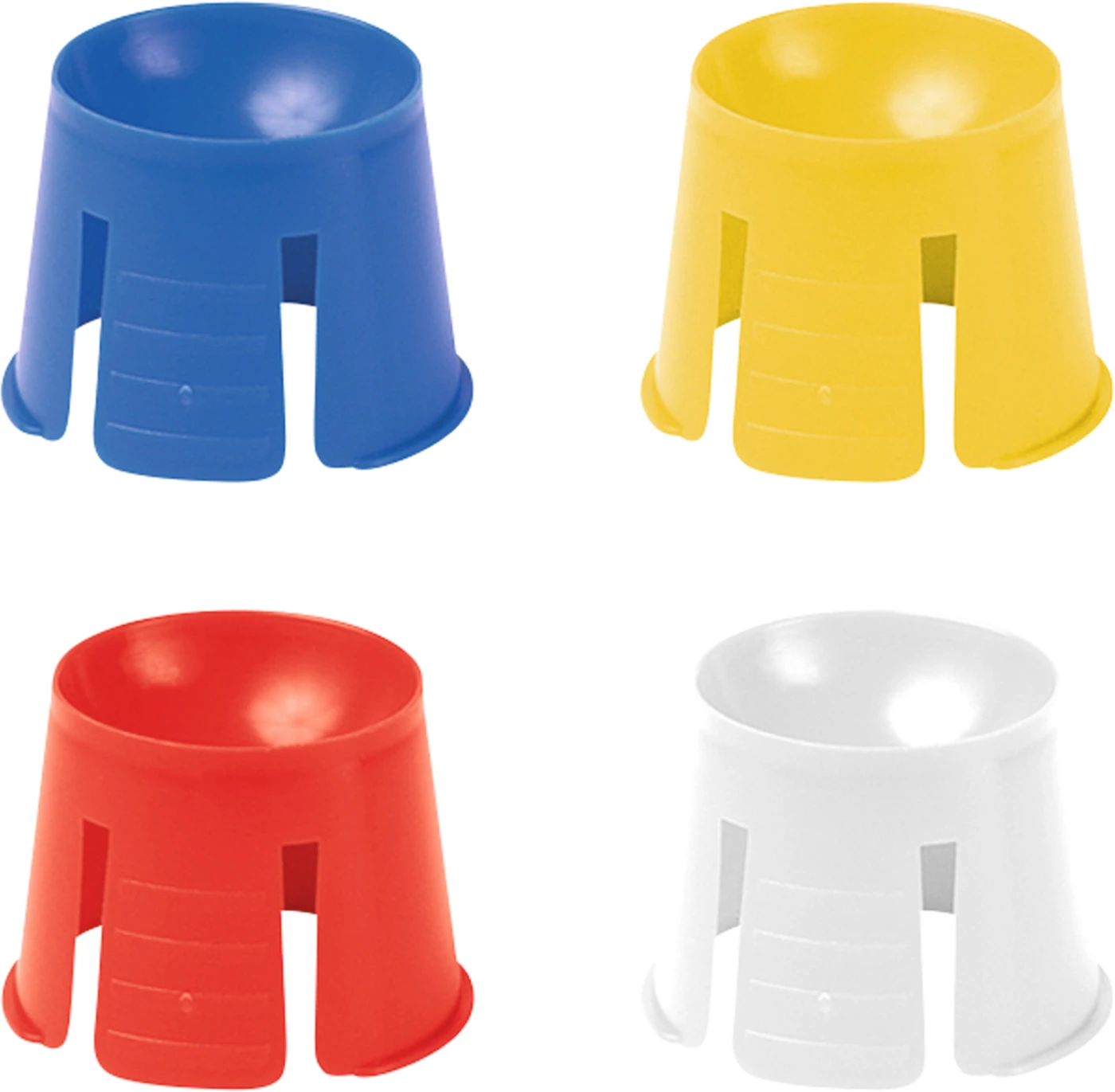 ScanDapp Karton 50 x 20 Stück (weiß, gelb, blau, rot)