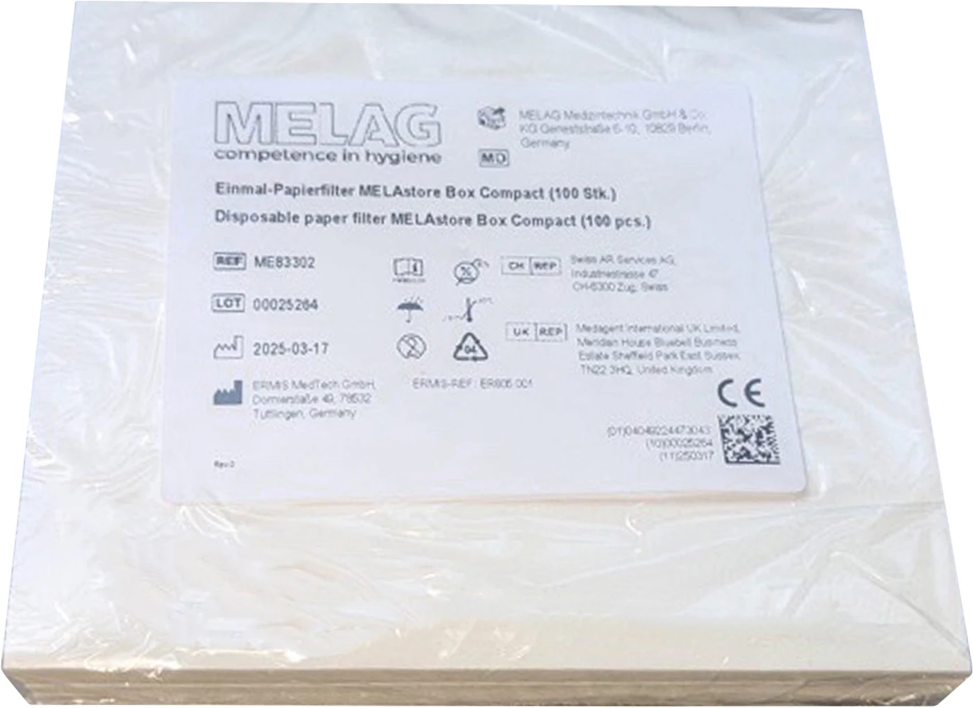 Papierfilter Packung 100 Stück
