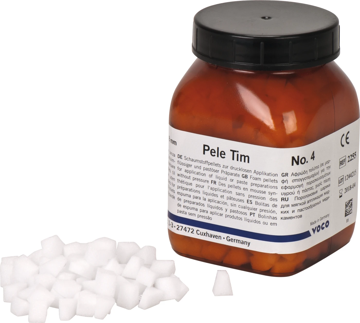 Pele Tim Packung 500 Stück 6 x 8 mm, Größe 4