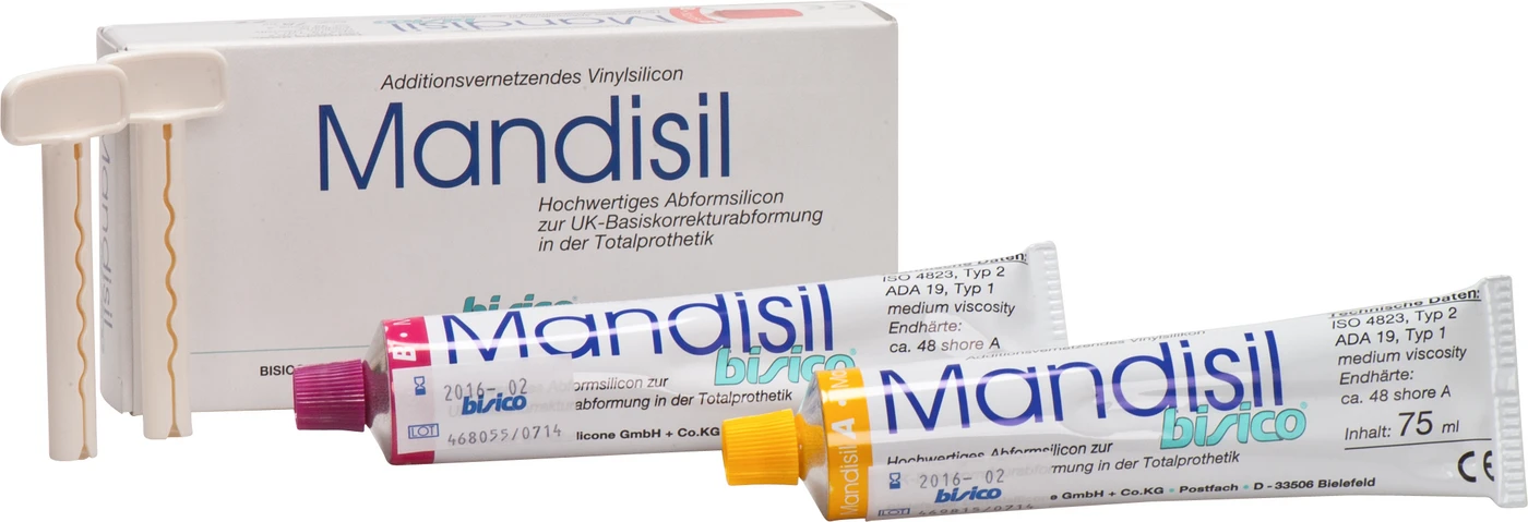 Mandisil Packung 78 ml Tube A, 78 ml Tube B