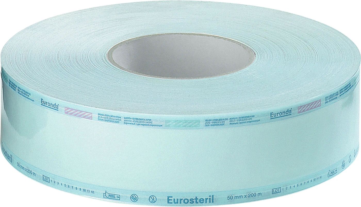 Eurosteril Pro Sterilisationsfolie Rolle 200 m, 50 mm