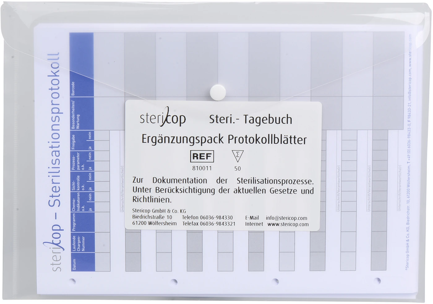 Ersatzblätter für Tagebuch Packung 50 Stück