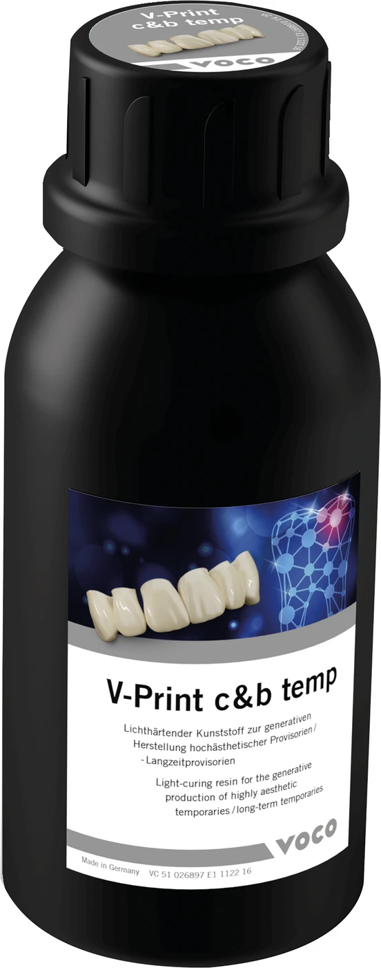 V-Print c&b temp Flasche 500 g Kunststoff A1
