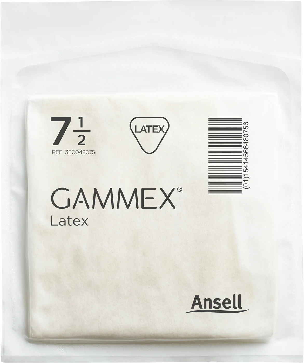 Gammex® Latex Packung 50 Paar puderfrei, natur, Größe 6,5