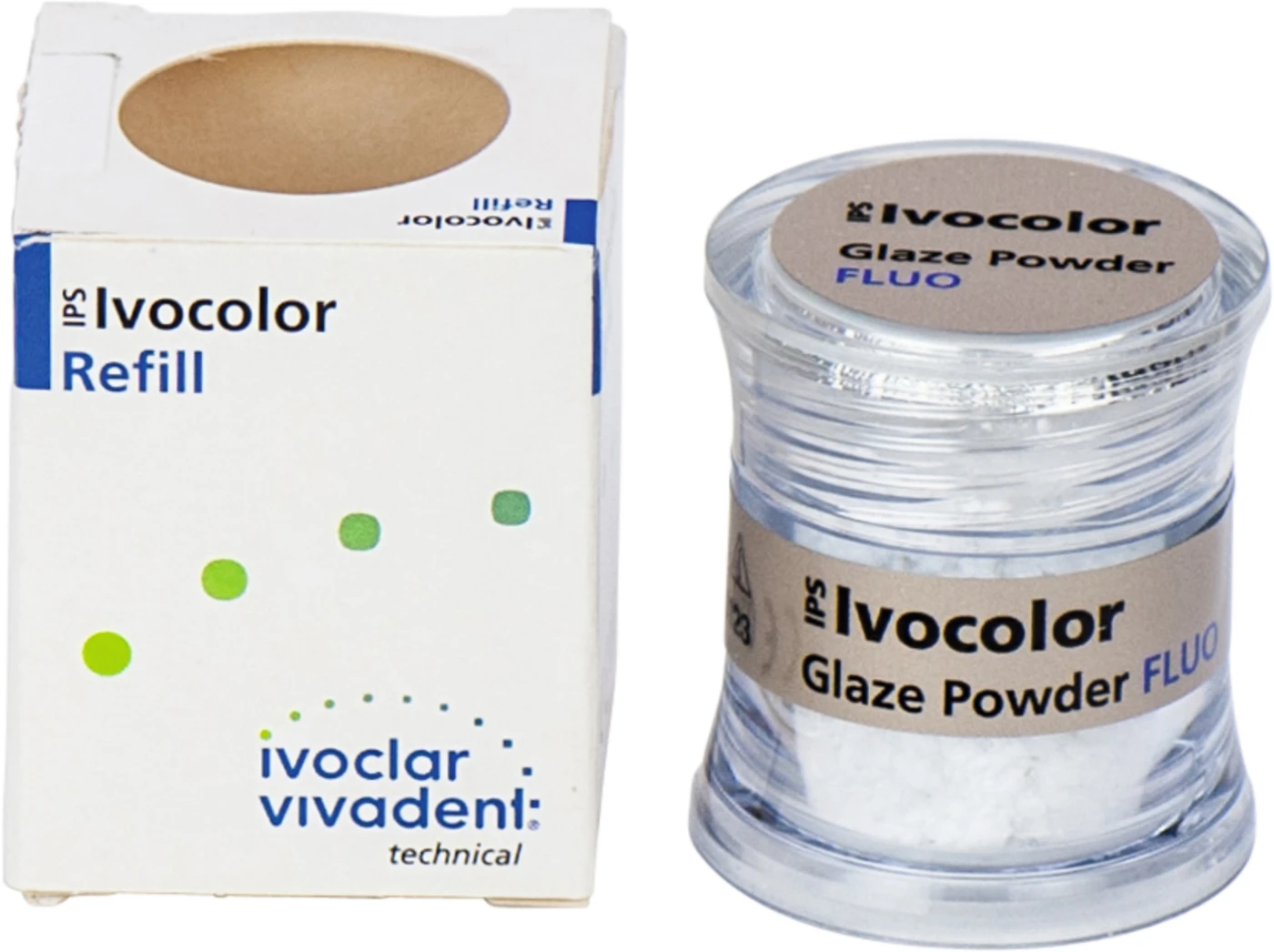 IPS Ivocolor Glaze Powder Dose 5 g Glaze Powder FLUO