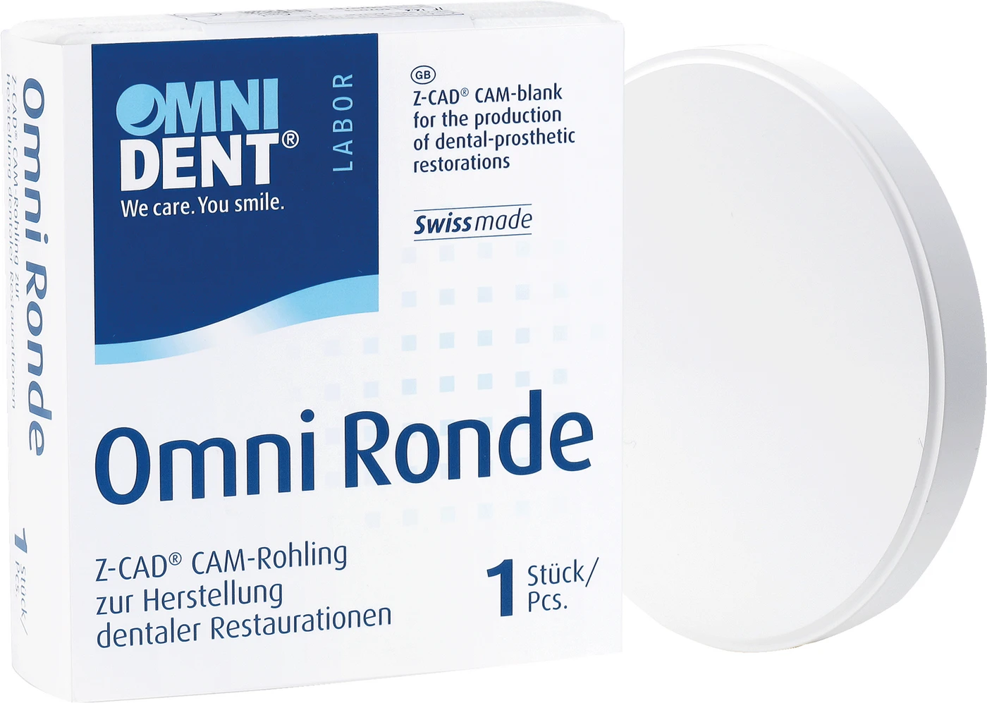 Omni Z-CAD One4All Ronden Stück Ø 98,5 mm, H 18 mm, B3