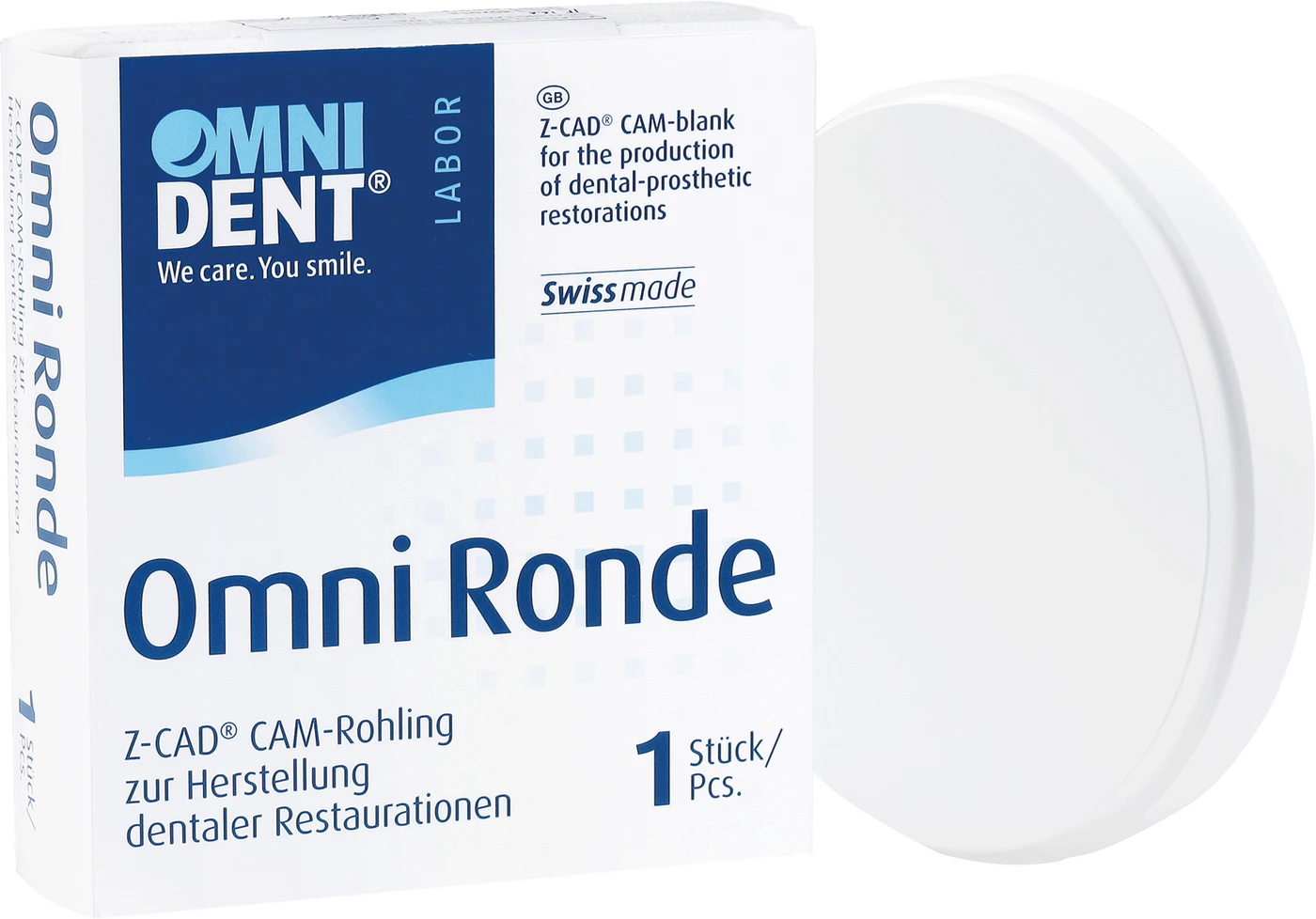 Omni Z-CAD One4All Ronden Stück Ø 98,5 mm, H 18 mm, B3