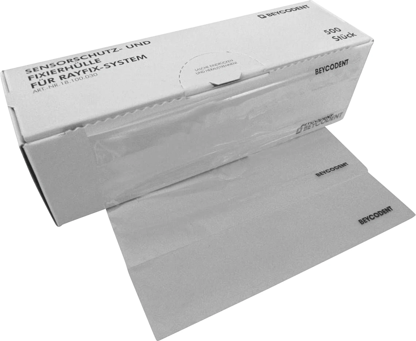 RAYFIX Schutz und Fixierhülle Packung 500 Stück