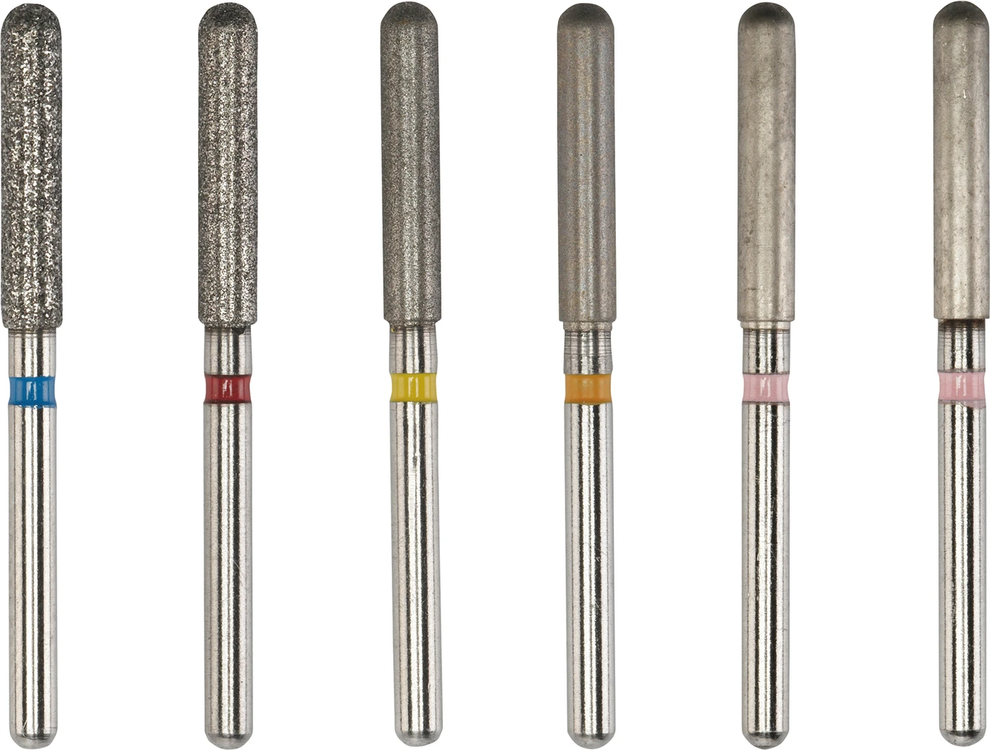Circone FG Diamanten Set 6 Stück Größe 0 (blau, rot, gelb, orange, 2 x rosa)
