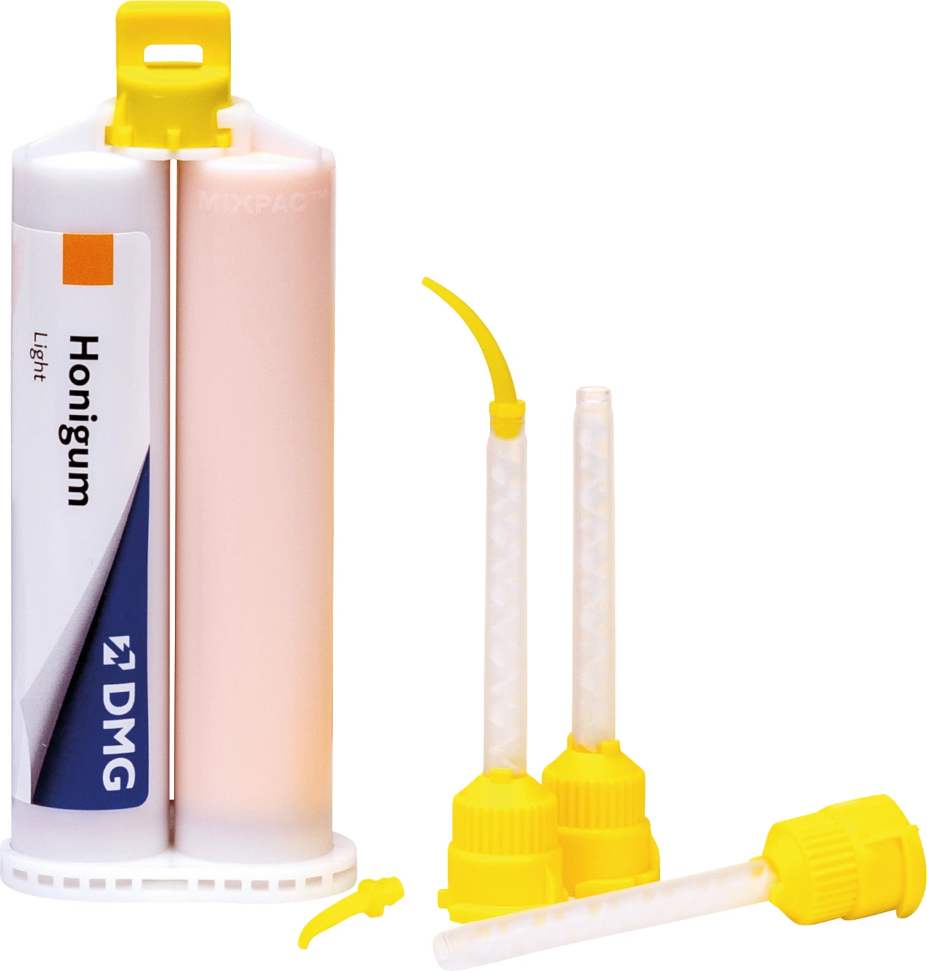 Honigum Light Vorteilspackung 8 x 50 ml Doppelkartusche Light, Zubehör