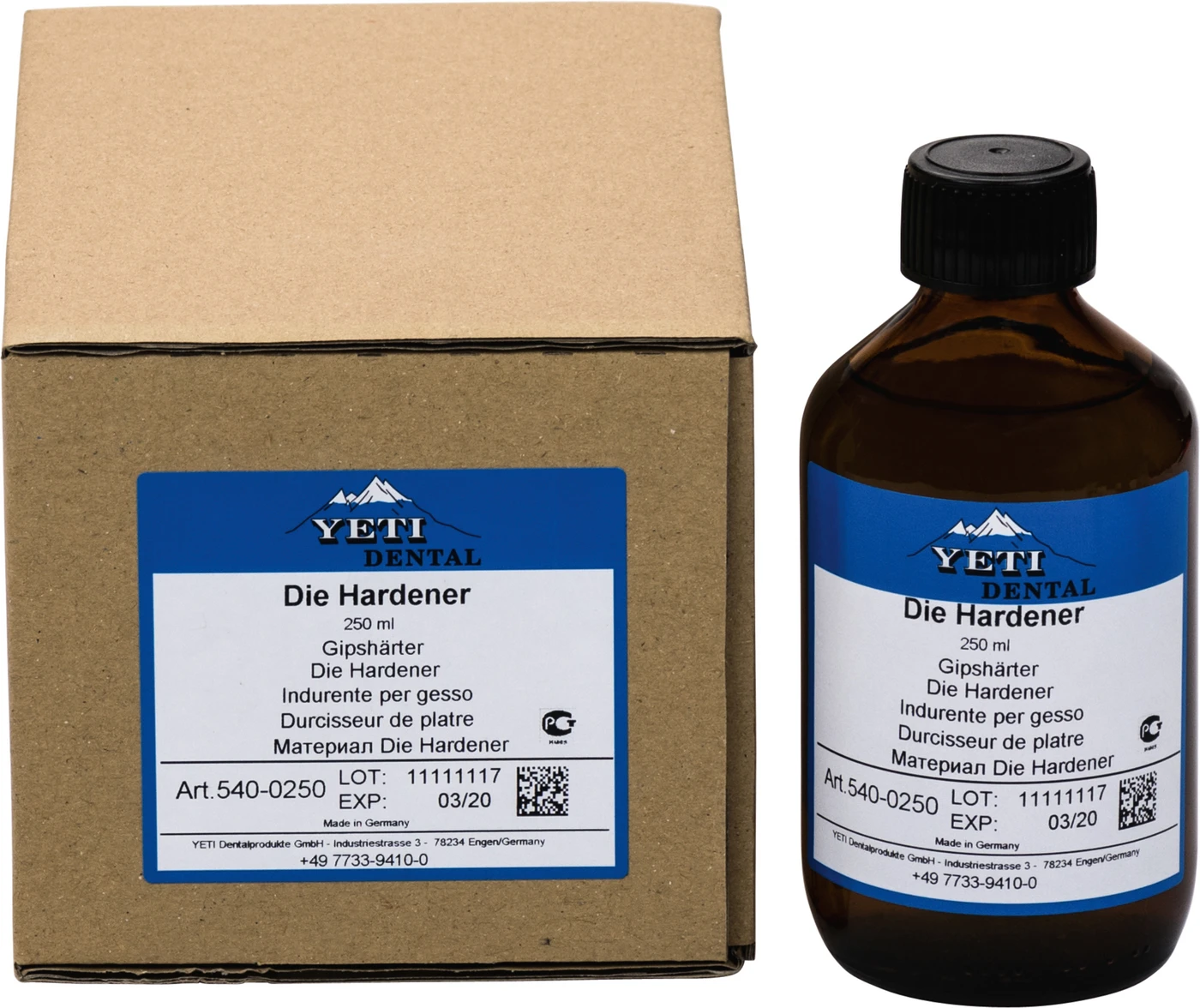 DIE HARDENER Nachfüllflasche 250 ml Gipshärter