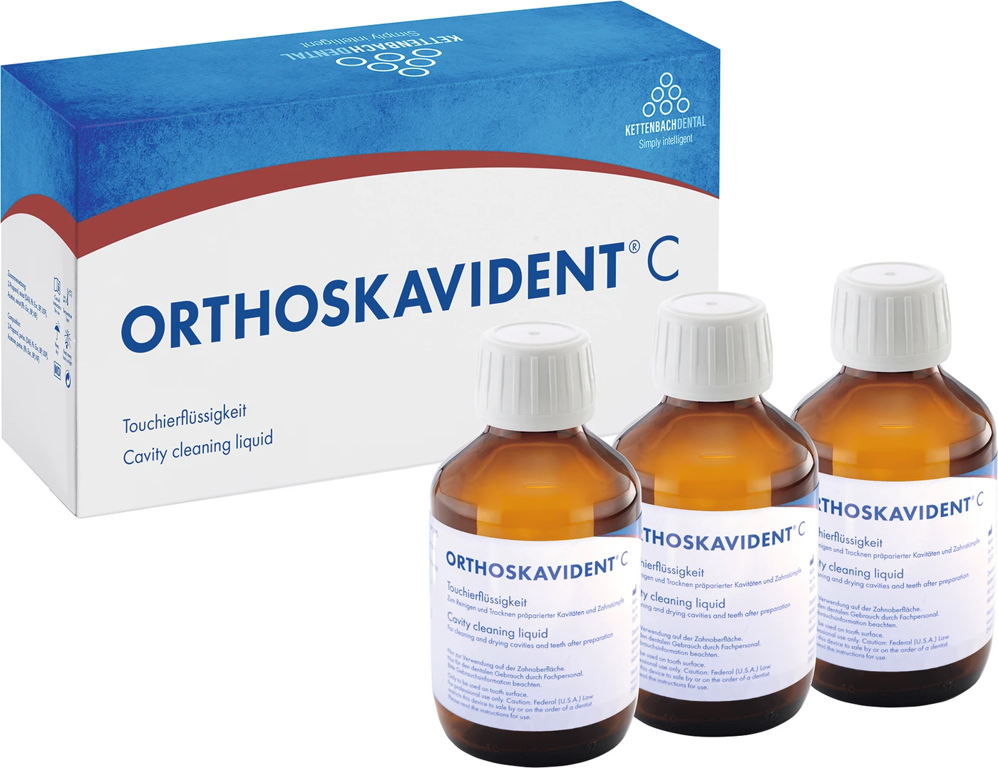 Orthoskavident® C Packung 3 x 150 ml Flüssigkeit
