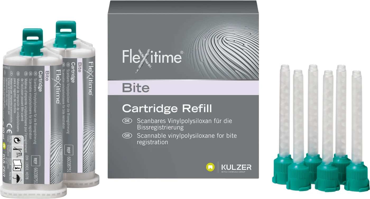 Flexitime® Bite Packung 2 x 50 ml Doppelkartusche Flexitime® Bite Packung 2 x 50 ml Doppelkartusche