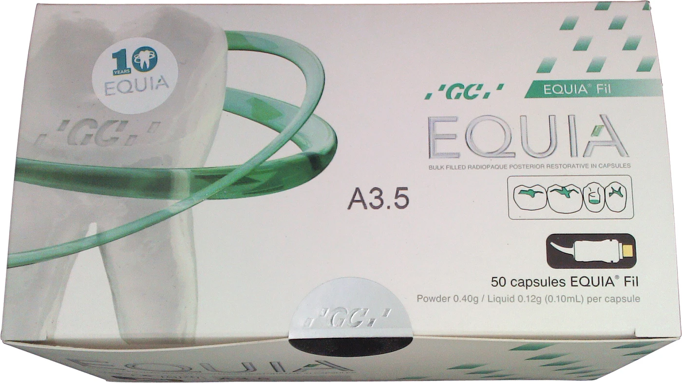 GC EQUIA™ Nachfüllpackung 50 Kapseln A3,5