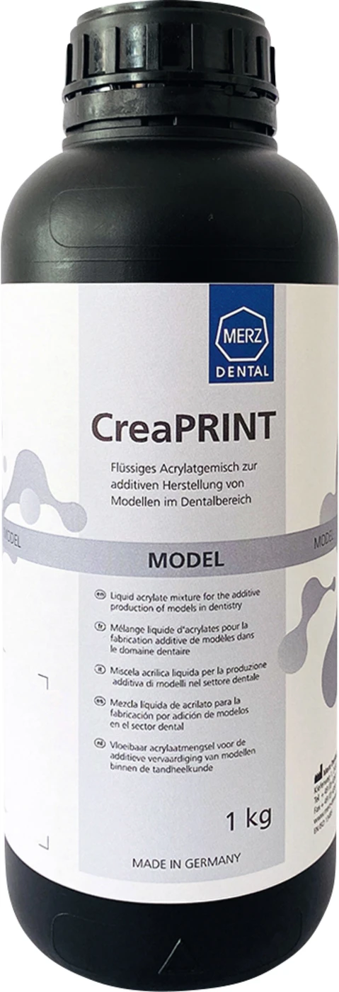 CreaPRINT Model Flasche 1 kg 385 nm, ash-gray