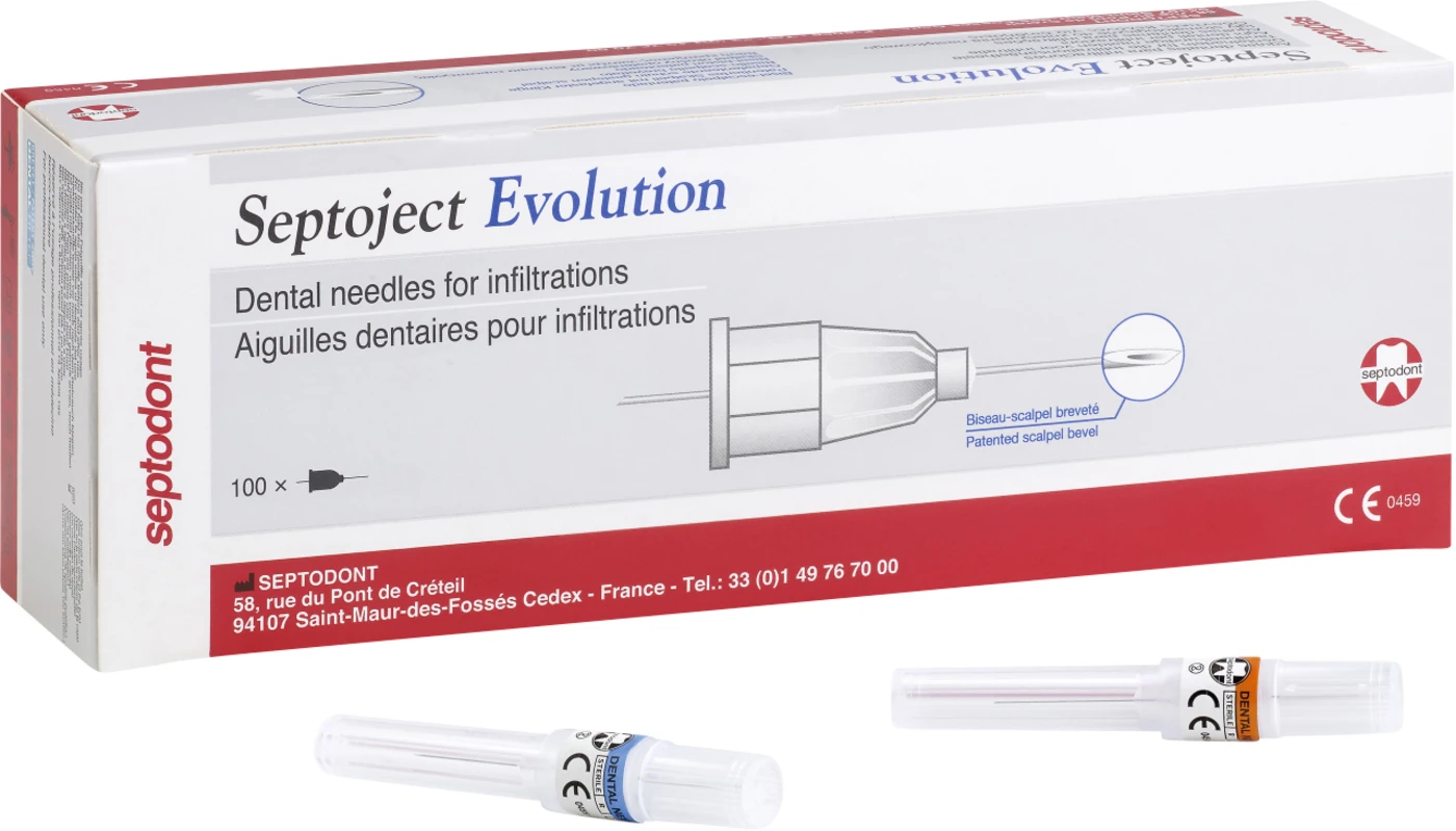 Septoject Evolution Packung 100 Stück G27/0,4 - 9 mm