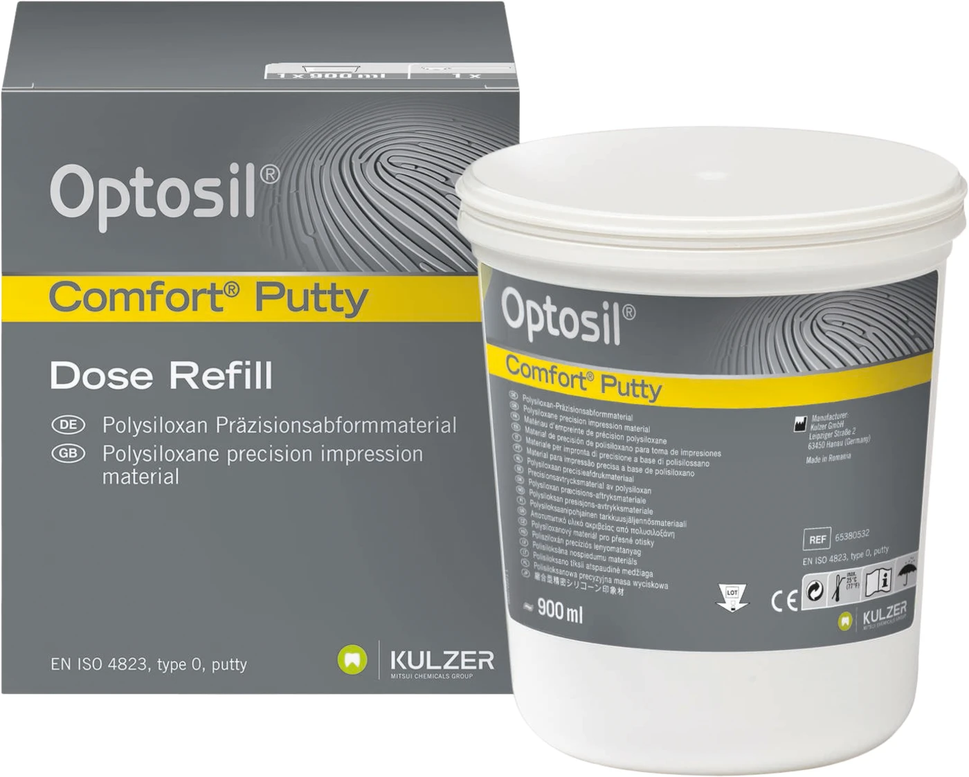 Optosil® Comfort® Putty Dose 900 ml