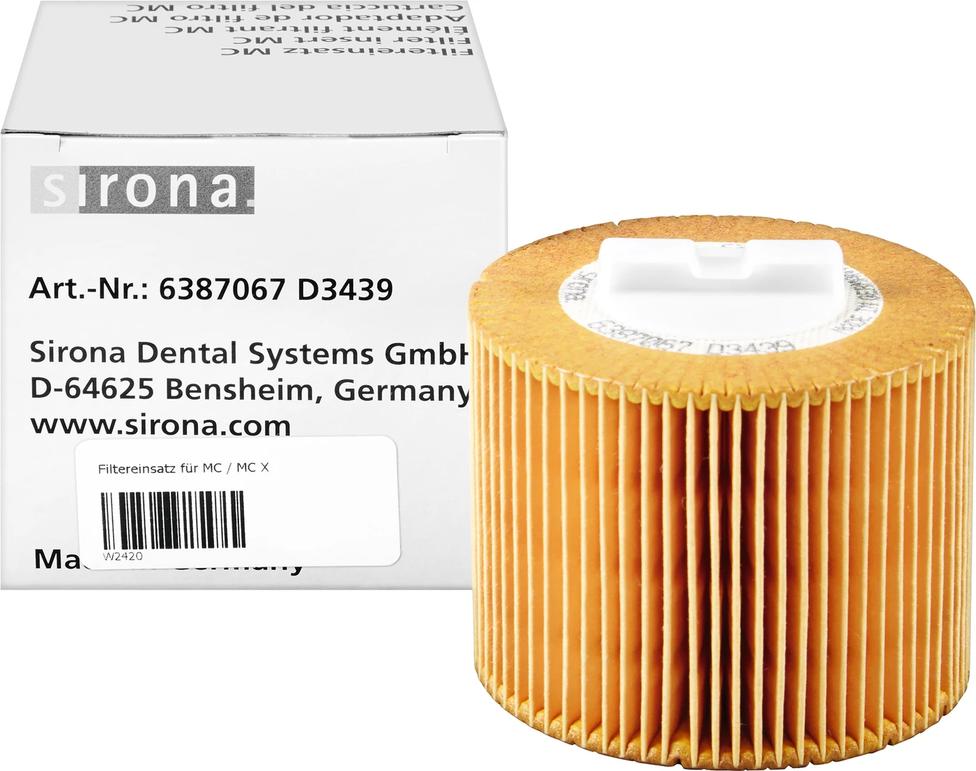 CEREC® MC/MC X Filter Stück Filter