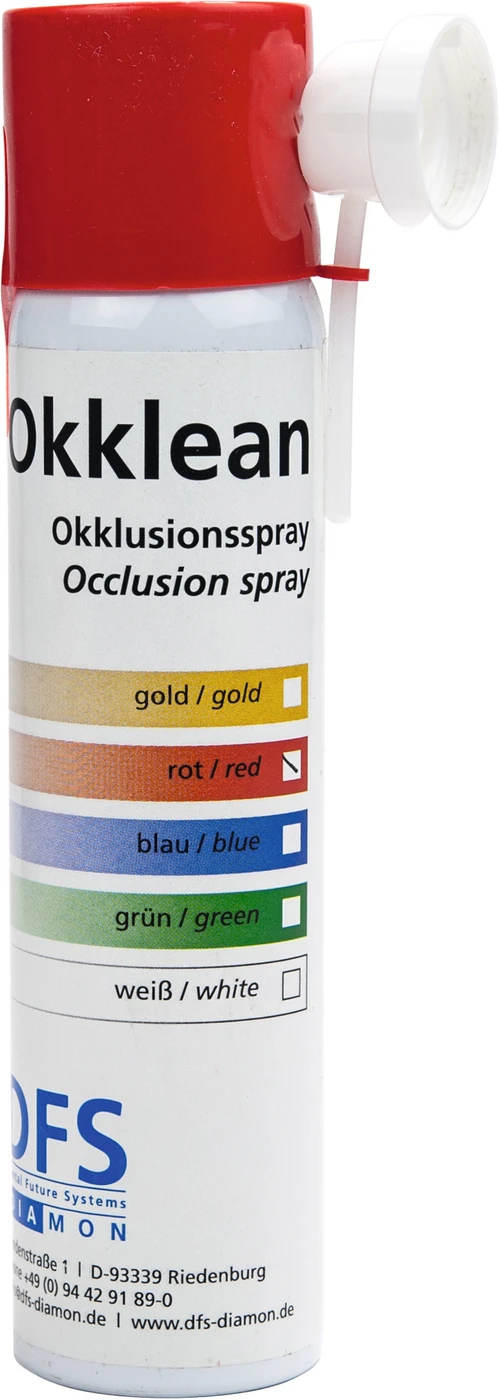 Okklean Spraydose 75 ml rot, brennbar