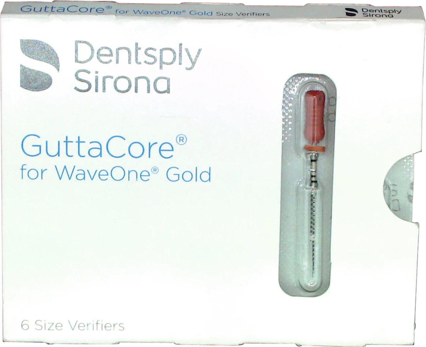 WaveOne® Gold GuttaCore® Blisterpackung 6 Verifier PRIMARY