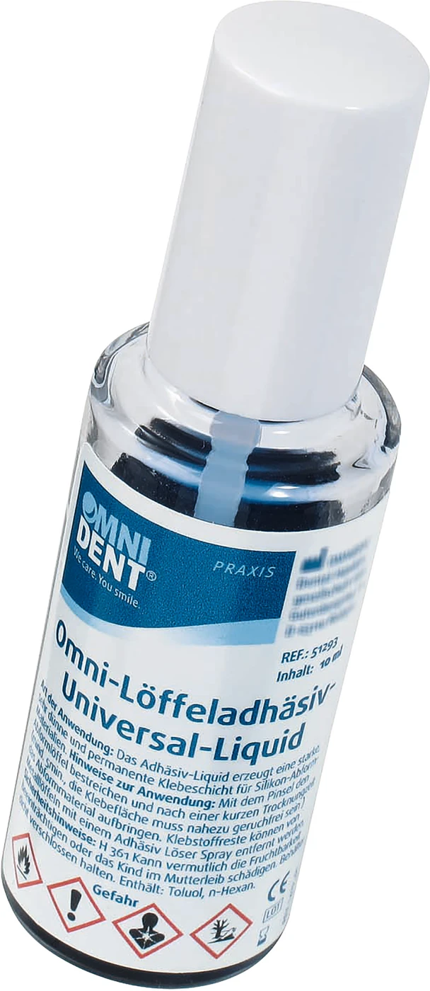 Löffeladhäsive Flasche 10 ml Silikon blau