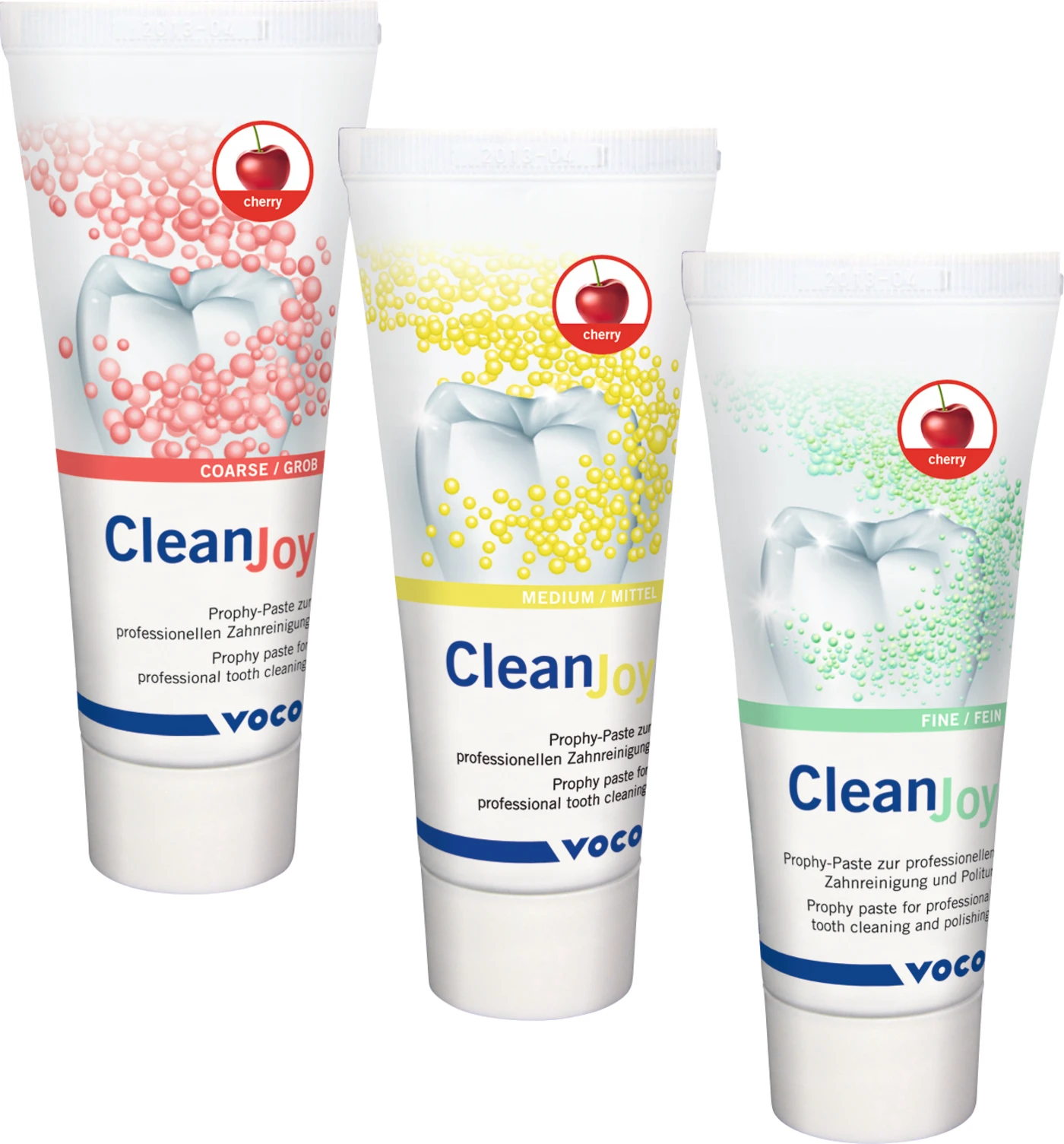 CleanJoy Tube 100 g mittel gelb, cherry