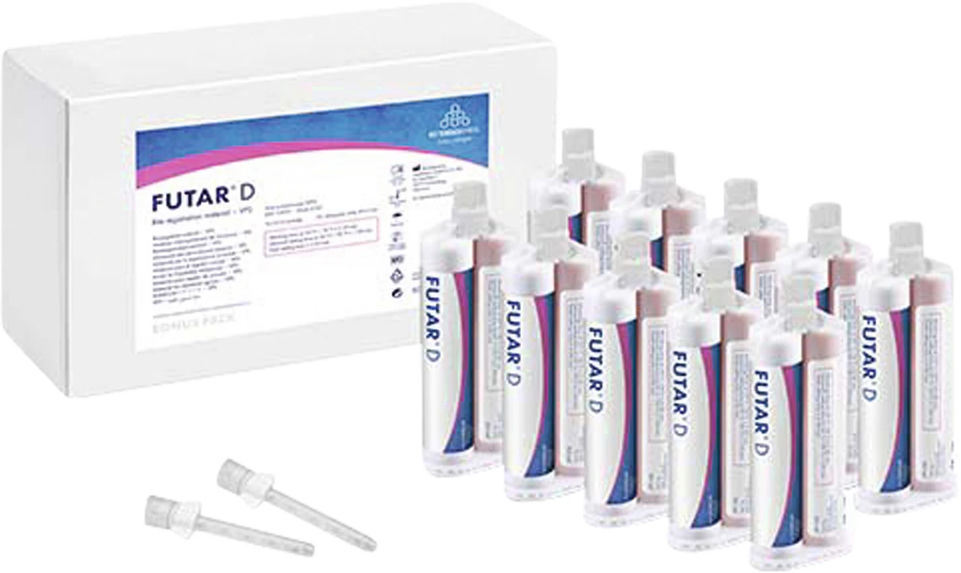 Futar® D Packung 10 x 50 ml Doppelkartusche, 30 Mischkanülen