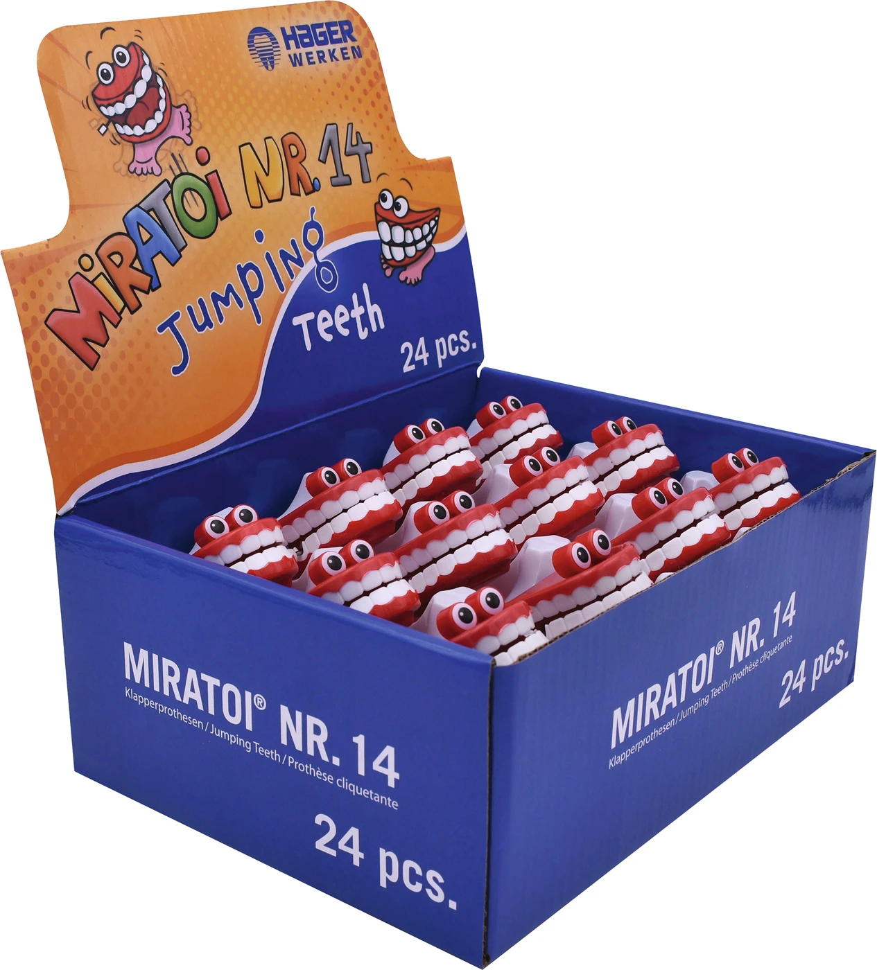 Miratoi Nr. 14 Klapperprothesen Packung 24 Stück