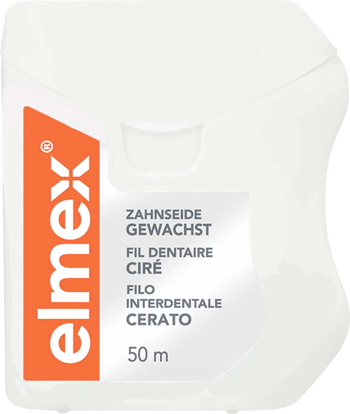 elmex® Zahnseide Spenderbox 50 m gewachst