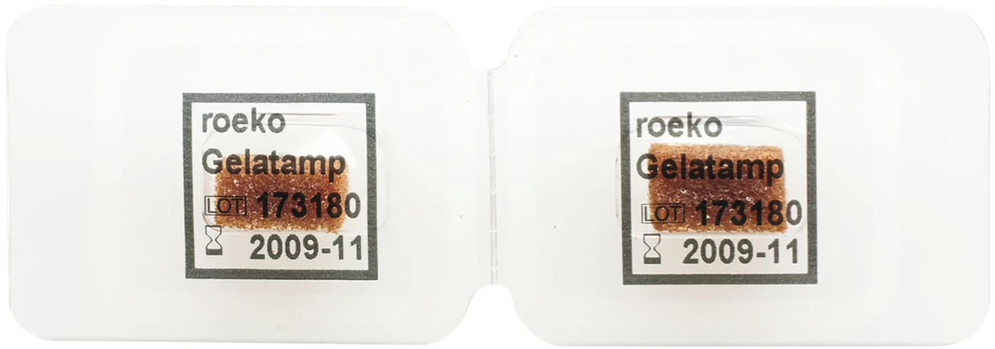 roeko Gelatamp Blisterpackung 20 Stück 14 x 7 x 7 mm