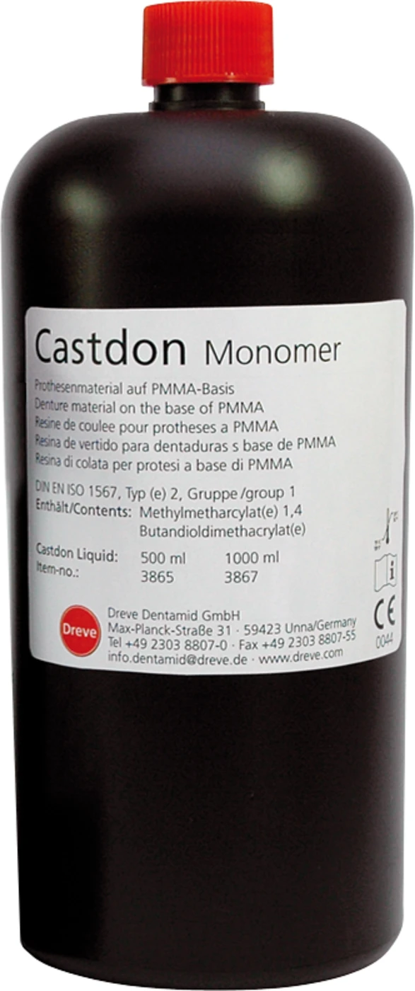 Castdon Monomer Flasche 1 Liter Flüssigkeit
