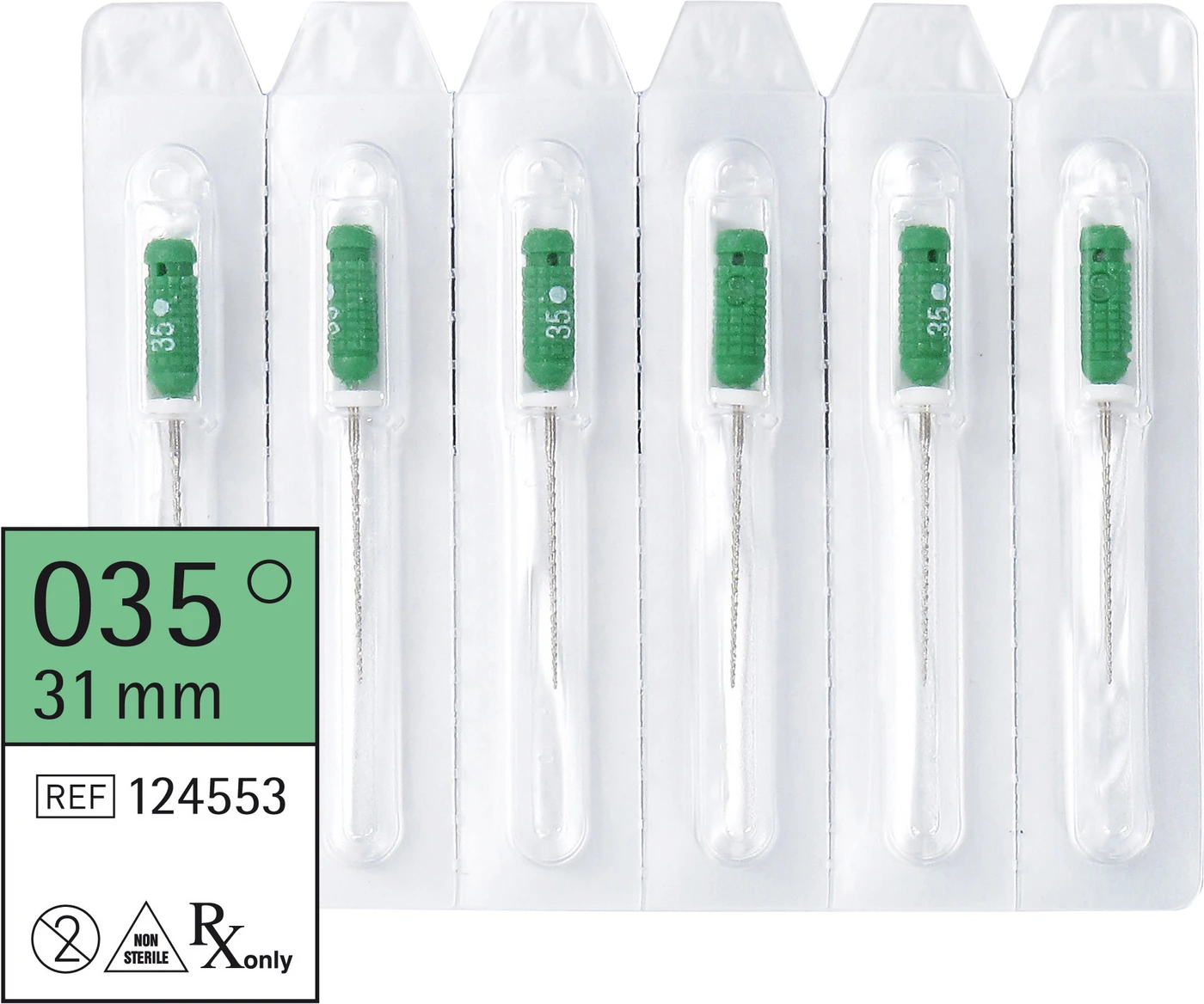 smart Hedstroemfeilen Packung 6 Stück 31 mm ISO 035