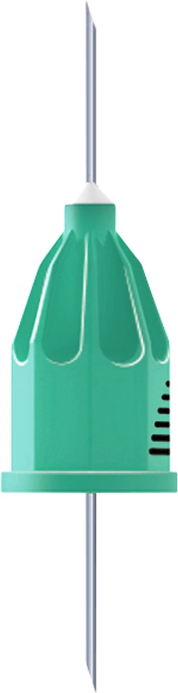 transcodent™ Painless Steel™ Einmal-Injektionskanülen Packung 100 Stück grün, G30 0,3 x 10 mm