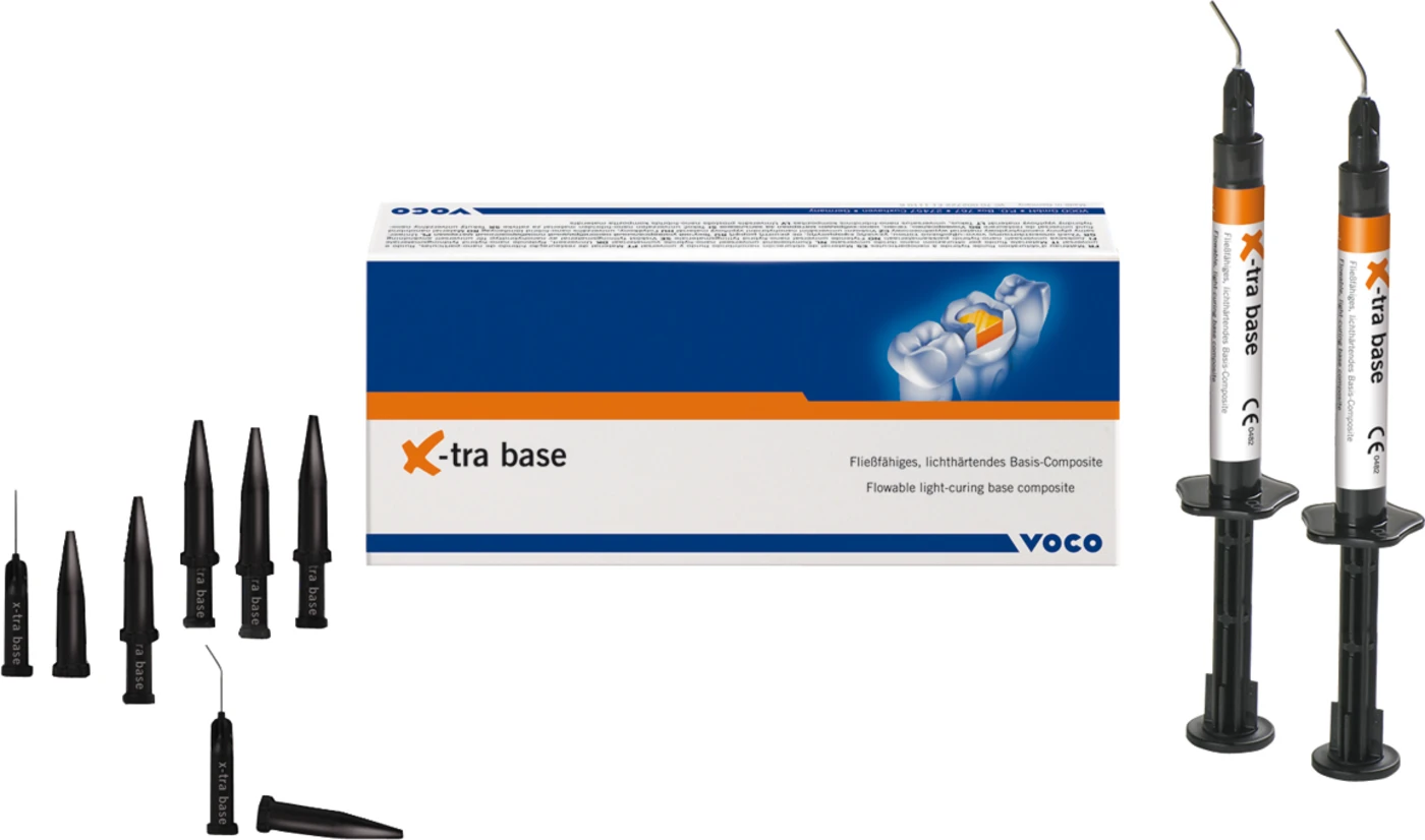 x-tra base Packung 2 x 2 g Spritze A2