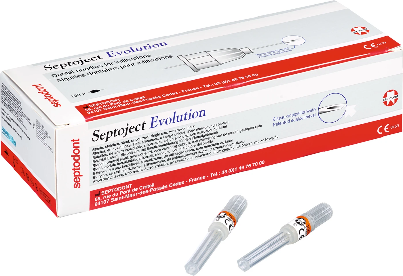 Septoject Evolution Packung 100 Stück G27/0,4 - 25 mm