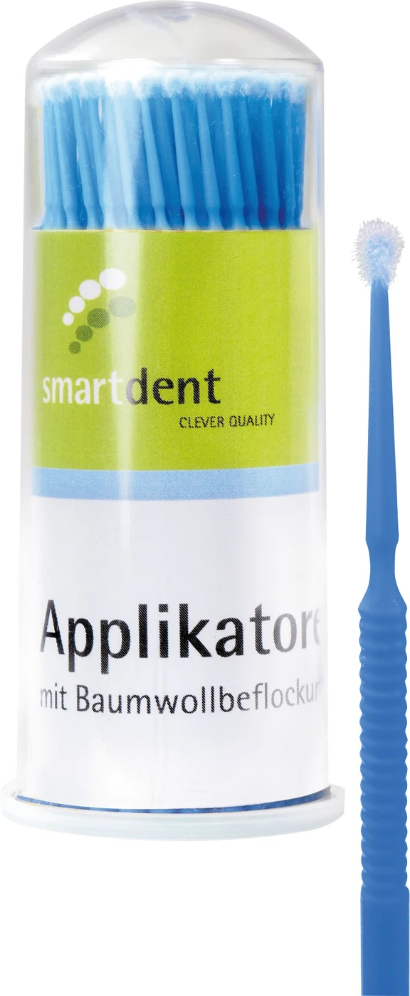 smart Applikatoren Packung 100 Stück blau