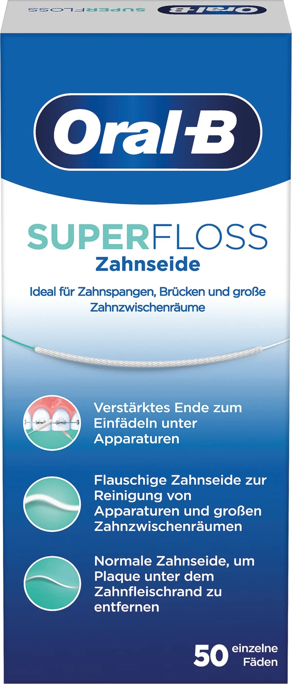 Oral-B® Superfloss™ Box 50 Stück