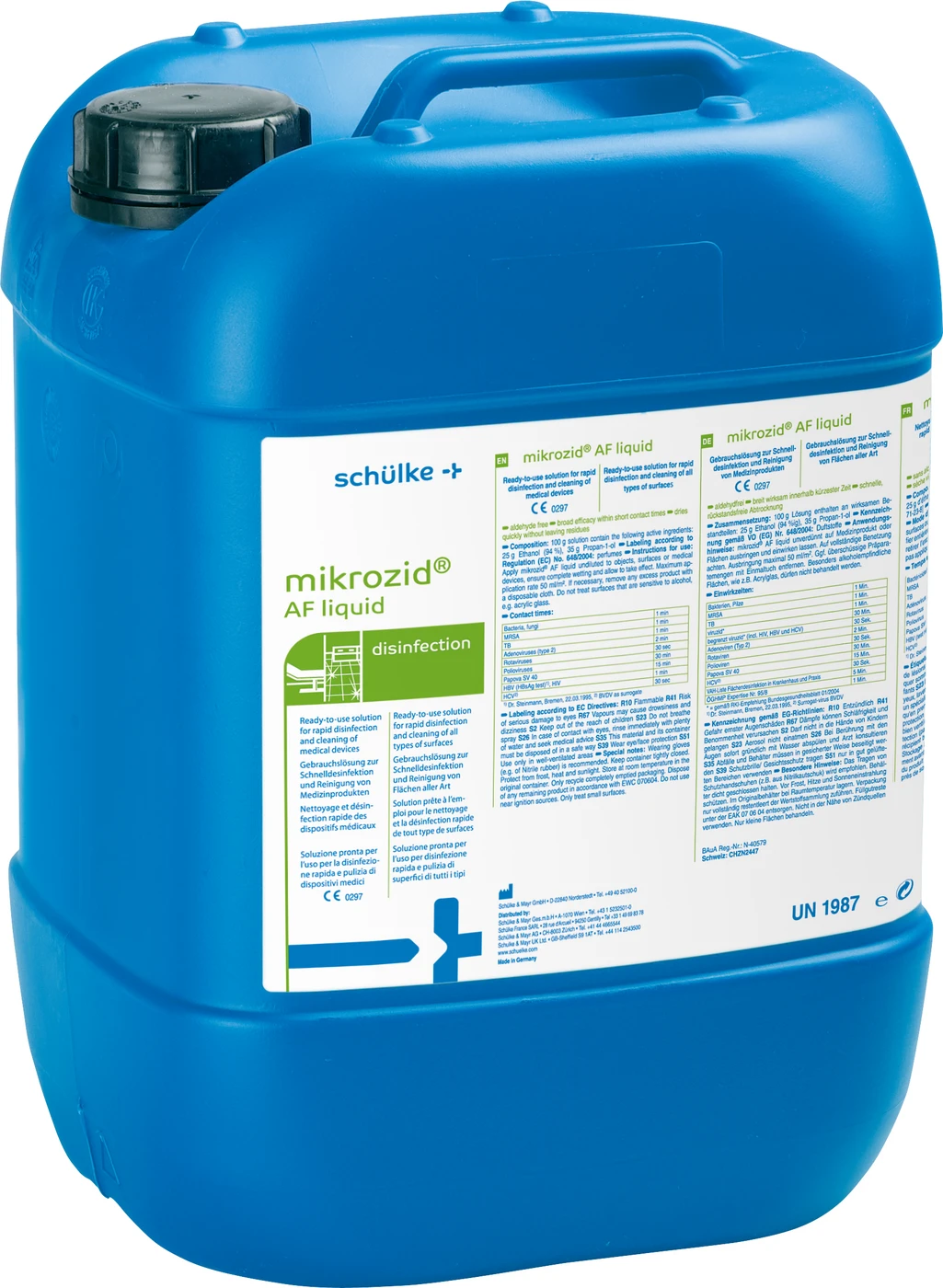 mikrozid® AF liquid Kanister 10 Liter