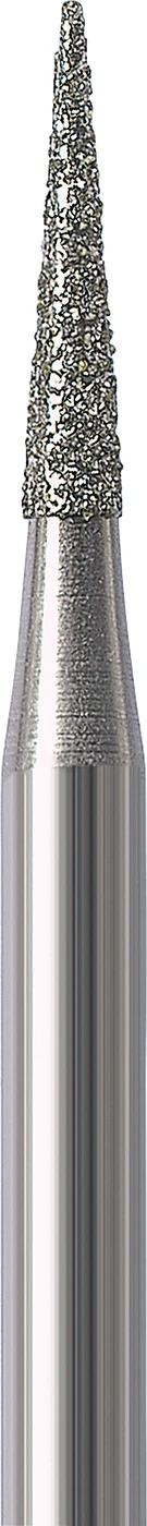 Diamanten 858 Packung 3 Stück rot fein, HP, Figur 165 Konus Spitze, 8 mm, ISO 016